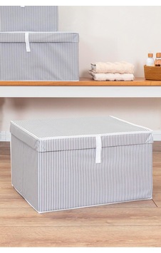 Maxi Boy Hurç Kartonlu 50x40x30 Cm Gri - 924070645 Gri