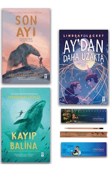 Genç Timaş Ay Dan Daha Uzakta - Son Ayı - Kayıp Balina Set 3 Kitap Genç Timaş Ay Dan Daha Uzakta - Son Ayı - Kayıp Balina Set 3 Kitap