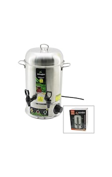 Bezos Elektrikli Çay Otomatı 80 Bardak Çift Musluk 8l 1500w 22 Bezos Elektrikli Çay Otomatı 80 Bardak Çift Musluk 8l 1500w 22