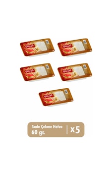 Erdem Sepetçioğlu Sade Çekme Helva 5 x 60 G