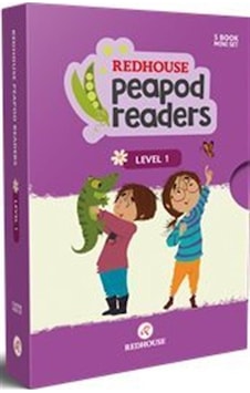 Redhouse Peapod Readers İngilizce Hikaye Seti 1 - Kutulu Başlangıç: Beginner - Pre A1- Redhouse Yayınları