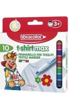 Fibracolor T-Shirtmax Tekstil Kalemi Set 10Lu Fibracolor T-Shirtmax Tekstil Kalemi Set 10Lu