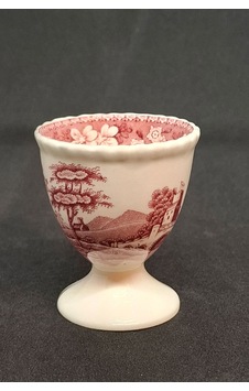 Pembe Copeland Tower Antika Yumurtalık 7x5 Cm 1 Adet