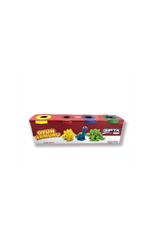 Gıpta Oyun Hamuru 4 Renk 4 X120 Gr Gıpta Oyun Hamuru 4 Renk 4 X120 Gr