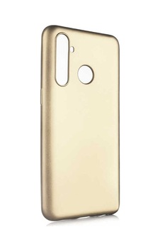 Realme 5 Pro Kılıf Zore Premier Silikon Kapak Gold Realme 5 Pro Kılıf Zore Premier Silikon Kapak Gold