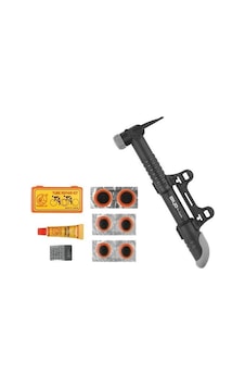 Giyo GP-04K Bisiklet Pompa + Yama Seti Giyo GP-04K Bisiklet Pompa + Yama Seti