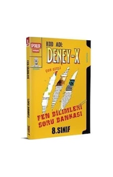 8. Sınıf Deney-X Fen Bilimleri Soru Bankası / Kolektif 8. Sınıf Deney-X Fen Bilimleri Soru Bankası / Kolektif