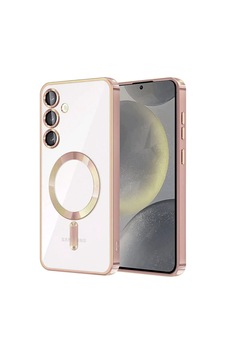 Samsung Galaxy Uyumlu - S24 Kılıf Kross Magneticsafe Kapak - Rose Çok Renkli Samsung Galaxy Uyumlu - S24 Kılıf Kross Magneticsafe Kapak - Rose Çok Renkli