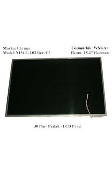 Chı Meı N154l3-l02 Rev. C1 15.4" 30 Pin Notebook Ekran Mat Panel