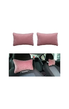 Ortopedik Araba Seyahat Boyun Yastığı 2'li Pudra Pembe Ortopedik Araba Seyahat Boyun Yastığı 2'li Pudra Pembe