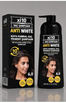 Xi10 Beyaz Kapatıcı Şampuan 6.0 Koyu Kumral 300 ML Xi10 Beyaz Kapatıcı Şampuan 6.0 Koyu Kumral 300 ML