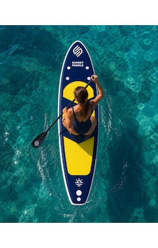 Crazy Fan Sarı Lacivert Şişme Sup Board / Paddle Board 320 Cm Crazy Fan Sarı Lacivert Şişme Sup Board / Paddle Board 320 Cm
