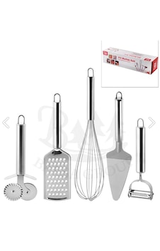Balsa 5 Parça Paslanmaz Çelik Servis Seti Balsa 5 Parça Paslanmaz Çelik Servis Seti