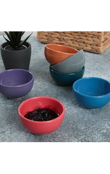 Keramika Mixed Bulut Çerezlik/Sosluk 8 Cm 6 Adet 406/620 Keramika Mixed Bulut Çerezlik/Sosluk 8 Cm 6 Adet 406/620