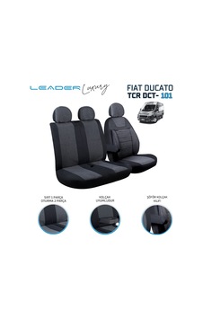 Fiat Ducato Ticari Oto Koltuk Kılıfı 2+1 Füme Fiat Ducato Ticari Oto Koltuk Kılıfı 2+1 Füme