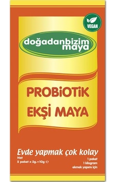 Doğadan Bizim Probiotik Ekşi Ekmek Mayası 1 Kutu 5 Şase