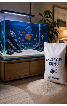 Doğal Akvaryum Kumu Açık Bej 25kg Ekonomik Paket İnce Taneli Elenmiş Tozdan Arındırılmış Fırında Kurutulmuş Doğal Akvaryum Kumu Açık Bej 25kg Ekonomik Paket İnce Taneli Elenmiş Tozdan Arındırılmış Fırında Kurutulmuş