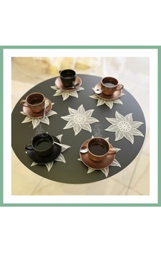 Bşk Virgo 6 Lı Dantel Kahve Sunumluğu 15x15 Cm Asorti Desenli Türk Kahvesi Sunum Seti Bsk2026 Çok Renkli Bşk Virgo 6 Lı Dantel Kahve Sunumluğu 15x15 Cm Asorti Desenli Türk Kahvesi Sunum Seti Bsk2026 Çok Renkli