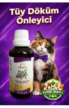 Tüy Dökülmesini Önleyici Ve Tüy Sağlığını Destekleyici Kediler İçin Biotin'li B Complex Damla 50 Ml Tüy Dökülmesini Önleyici Ve Tüy Sağlığını Destekleyici Kediler İçin Biotin'li B Complex Damla 50 Ml