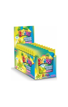 Jelaxy Peelable Ananas Aromalı Soyulabilir Yumuşak Şekerleme 65 Gram 12 Adet 1 Kutu Jelaxy Peelable Ananas Aromalı Soyulabilir Yumuşak Şekerleme 65 Gram 12 Adet 1 Kutu