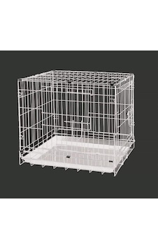 Köpek Kafesi Beyaz 61x44x50, 600-041cw Köpek Kafesi Beyaz 61x44x50, 600-041cw