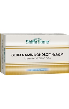 Aksu Vital Shiffa Home Glukozamin Kondroitin - Msm Aksu Vital Shiffa Home Glukozamin Kondroitin - Msm