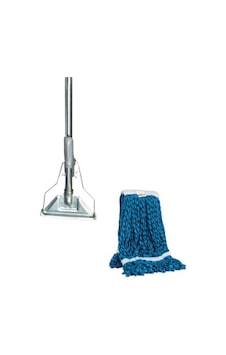 Cod-Ex Yedek Dar Islak Mop + Saplı Metal Mop Tutucu Cod-Ex Yedek Dar Islak Mop + Saplı Metal Mop Tutucu