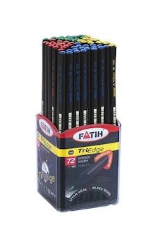 Fatih Kurşun Kalem Siyah Lata Triedge 72 Li17500 Fatih Kurşun Kalem Siyah Lata Triedge 72 Li17500