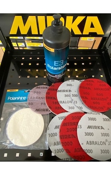 Mirka Cam Temizlik Seti Araç Pasta Seti 10'lu Set (Mirka E3 Cam) Mirka Cam Temizlik Seti Araç Pasta Seti 10'lu Set (Mirka E3 Cam)