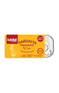 5 Adet Tada Sardalya Konservesi 125 G