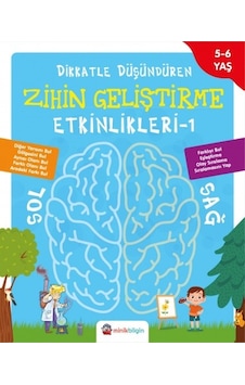 Dikkatle Düşündüren Zihin Geliştirme Etkinlikleri - 1- Minik Bilgin