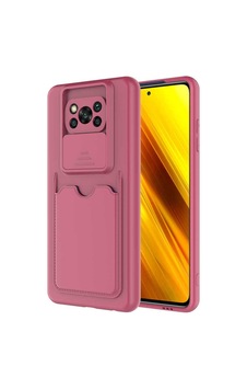 Xiaomi Poco X3 Kılıf Zore Kartix Kapak Koyu Mor Xiaomi Poco X3 Kılıf Zore Kartix Kapak Koyu Mor