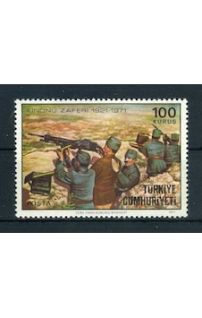 Inönü Savaşi Zaferi 1971 Tek Pul Damgasız Tam Seri Asb-000036 Inönü Savaşi Zaferi 1971 Tek Pul Damgasız Tam Seri Asb-000036