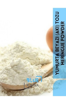 Blue Kimya Yumurta Beyazı Akı Tozu Meringue Powder 1 KG Blue Kimya Yumurta Beyazı Akı Tozu Meringue Powder 1 KG