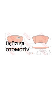 Ön Fren Balatası Kangoo Trw 71742853 71750033