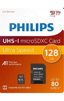 Sh Philips Fm12mp45b/00 128gb Class10 Uhs-ı U1 Tf Adaptörlü Micro Sdxc Hafıza Kartı Najmaddin