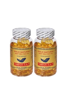Gold Natural Omega 3-6-9 Balık Yağı 2X200 Softgel 12- Gold Natural Omega 3-6-9 Balık Yağı 2X200 Softgel 12-