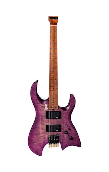 Luxars S-g63-6 Vts Headless Elektro Gitar Vıolet + Gıgbag Luxars S-g63-6 Vts Headless Elektro Gitar Vıolet + Gıgbag