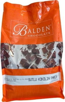 Balden Sütlü Parça Çikolata 3 KG