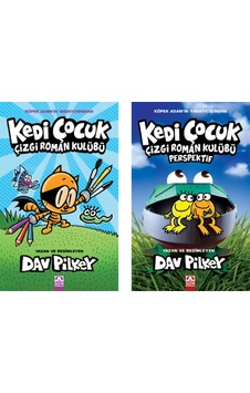 Kedi Çocuk 2'li Set - Çizgi Roman Kulubü, Çizgi Roman Kulübü Perspektif Dav Pilkey Kedi Çocuk 2'li Set - Çizgi Roman Kulubü, Çizgi Roman Kulübü Perspektif Dav Pilkey