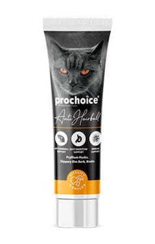 Prochoice Anti Hairball Tüy Yumağı Önleyici Kedi Malt Macunu 100 Ml Prochoice Anti Hairball Tüy Yumağı Önleyici Kedi Malt Macunu 100 Ml