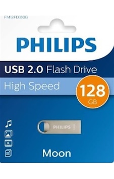 Fm12fd160b/00 128gb Moon Klasik Gümüş Usb 2.0 Metal Flash Bellek