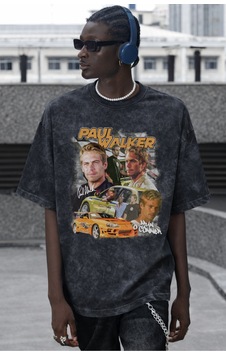 Tasarım Paul Walker Brian O Canner Hızlı Ve Öfkeli Baskılı Unisex Siyah Tasarım Paul Walker Brian O Canner Hızlı Ve Öfkeli Baskılı Unisex Siyah