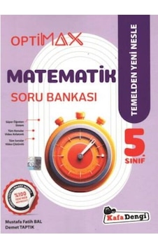 Kafadengi 2026 5. Sınıf Matematik Optimax Soru Bankası Kafadengi 2026 5. Sınıf Matematik Optimax Soru Bankası