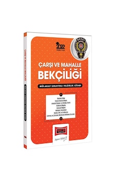 Çarşı Ve Mahalle Bekçiliği Mülakat Hazırlık Kitabı 2022 - Yargı