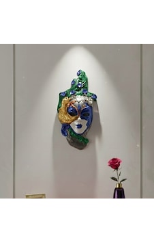 Maske Biblo Yeşil 3 Boyutlu Duvar Süsü 27 Cm X 13 Cm 01 Maske Biblo Yeşil 3 Boyutlu Duvar Süsü 27 Cm X 13 Cm 01