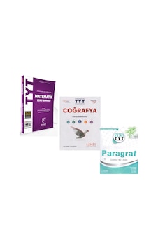 Tyt Limit Coğrafya Karekök Matematik Palme Paragraf Soru Bankası 3 Kitap Set Tyt Limit Coğrafya Karekök Matematik Palme Paragraf Soru Bankası 3 Kitap Set