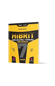 Hız Yayınları 7. Sınıf Fen Bilimleri Konu Anlatımlı Etkinlikli Hibrit Soru Bankası Hız Yayınları 7. Sınıf Fen Bilimleri Konu Anlatımlı Etkinlikli Hibrit Soru Bankası