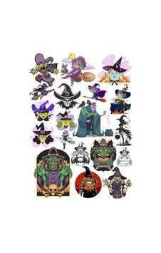 Cadı Ve Büyücü Sticker Set 1 Cadı Ve Büyücü Sticker Set 1