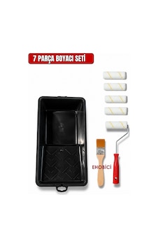 Ehobici 7 Parça Boyacı Seti Saten Rulo Parmak Rulo Ehobici 7 Parça Boyacı Seti Saten Rulo Parmak Rulo